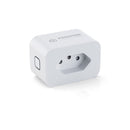 Smart Plug Wi-Fi 10A/1000W, Positivo Casa Inteligente, Ligue ou Desligue seus Eletrodomésticos Através do Celular, Compatível com Alexa