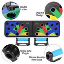 Prancha Flexão de Braço Multifuncional para Treino em Casa com Alça Pegador Rotativa Profissional Ajustável para Exercício Musculação Peito Ombro Costas Tríceps Academia Fitness Funcional