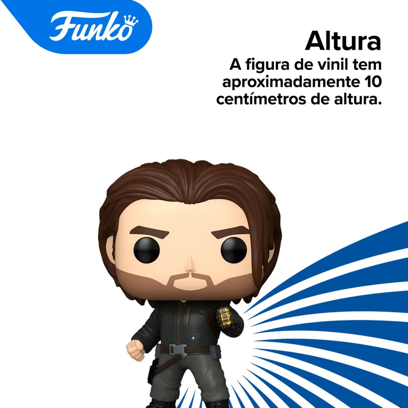 Boneco, Candide, Funko POP! Bucky Barnes, Marvel Thunderbolts - 10 cm