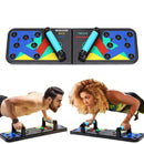 Prancha Flexão de Braço Multifuncional para Treino em Casa com Alça Pegador Rotativa Profissional Ajustável para Exercício Musculação Peito Ombro Costas Tríceps Academia Fitness Funcional