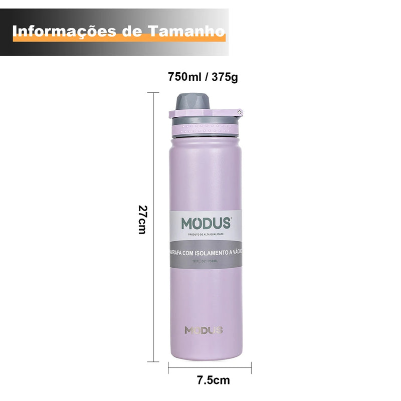 Garrafa Térmica 750ml  inoxidável