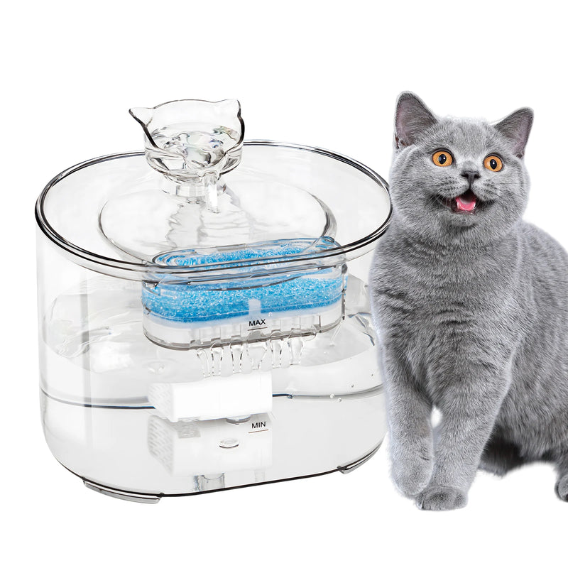 Bebedouro para seu pet, filtro automático, dispenser silencioso
